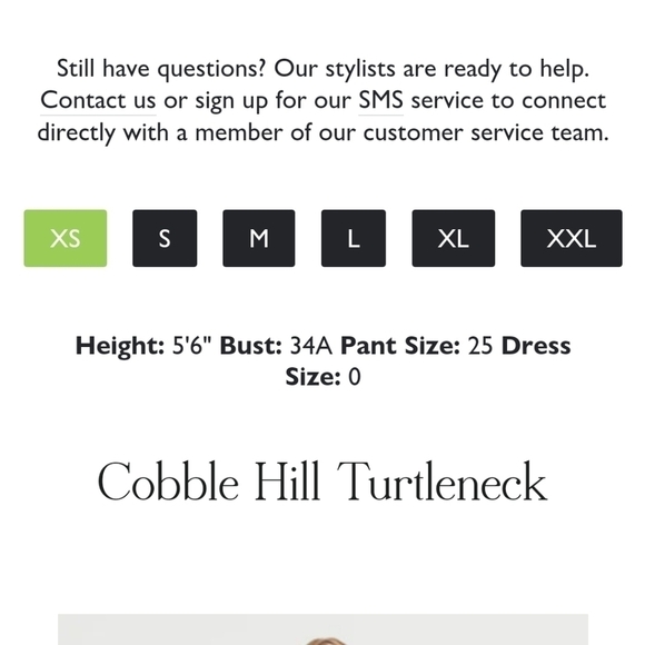 New Dudley Stephens Cobble Hill Terry Turtleneck Sunshine Fleece NWT X-Small - Picture 7 of 16